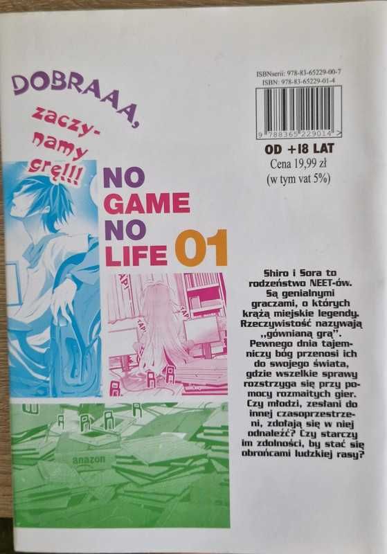 No game No life tom 1