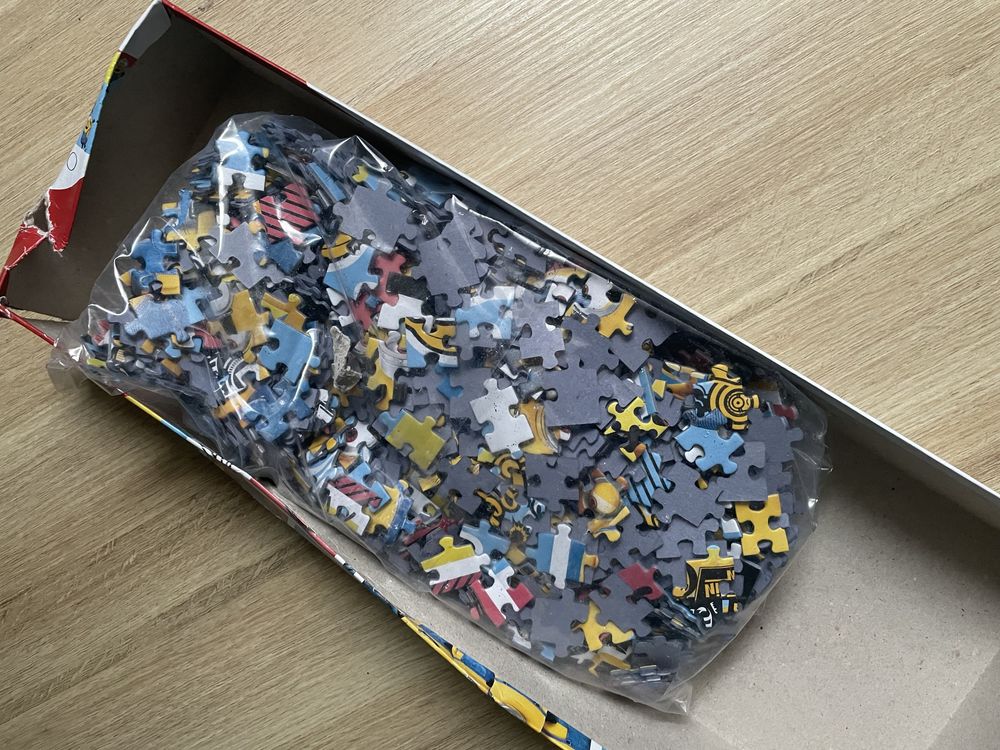 Puzzle Minionki 1000el panorama nowe