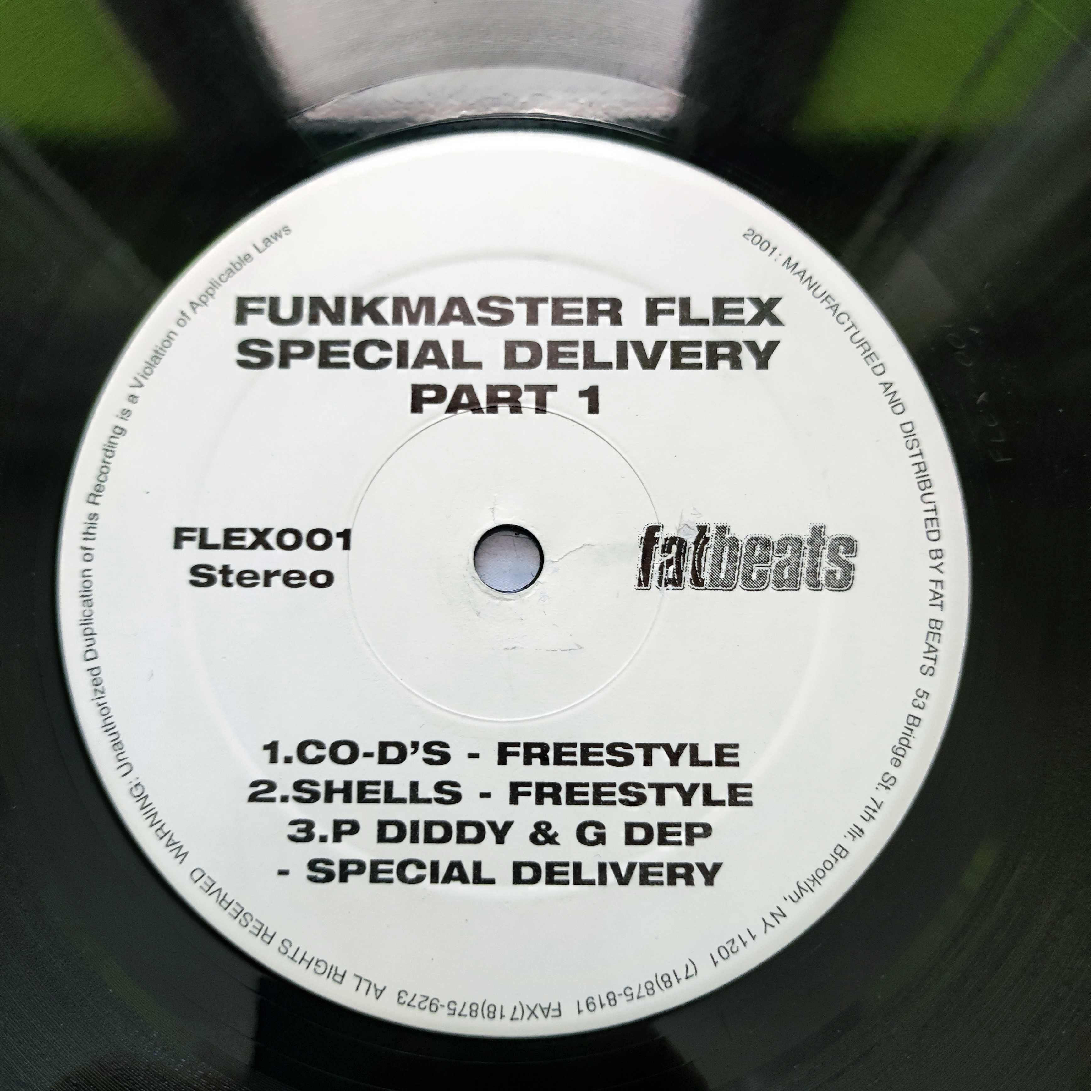 FUNKMASTER FLEX - Special Delivery (wyd. 2001 FAT BEATS) LP 12" winyl