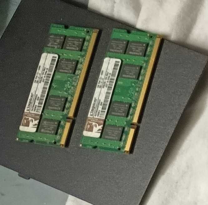 Pamięć RAM Kingston 2x2GB 2Rx8 PC2-6400S