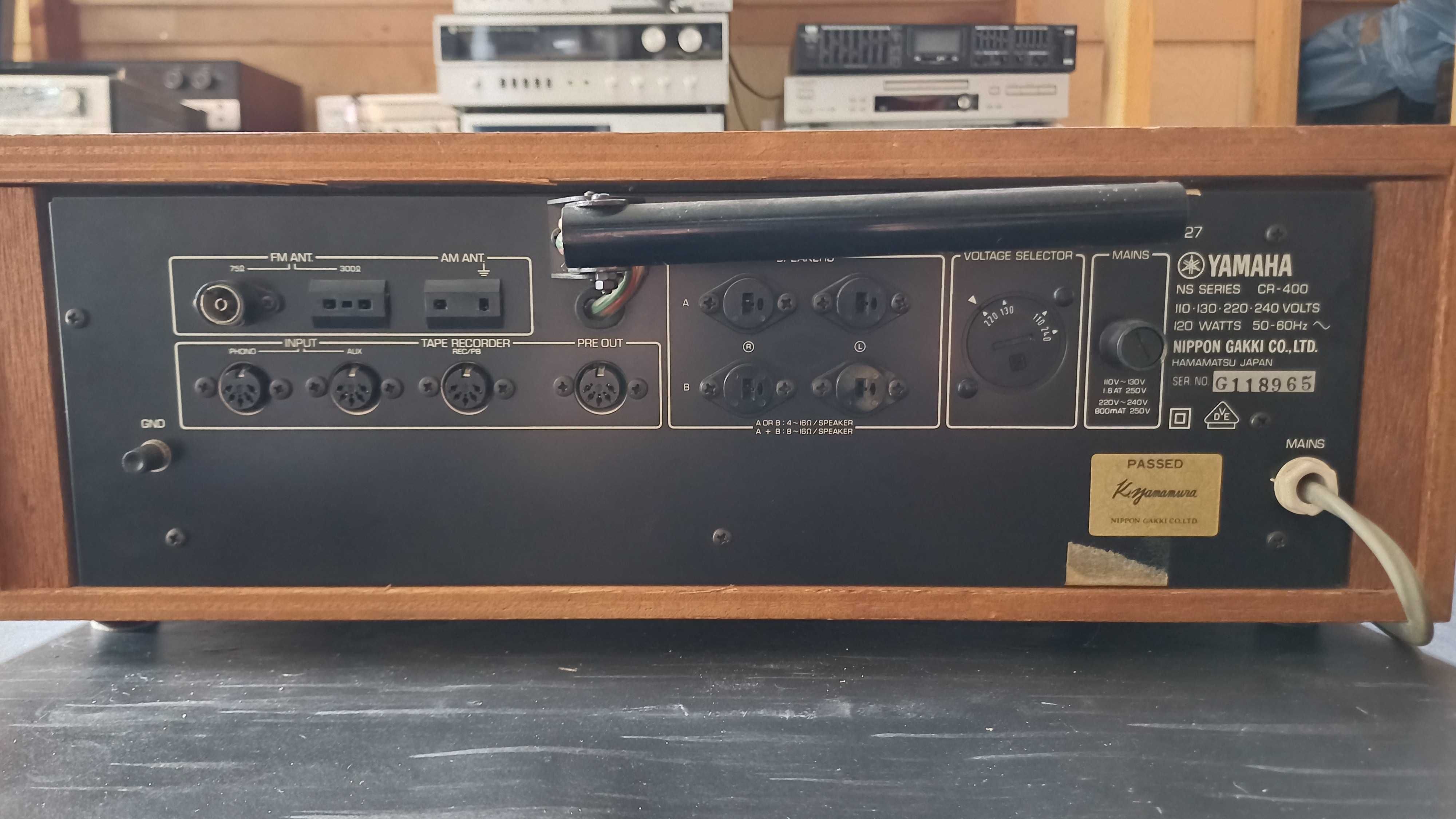 Wzmacniacz audio tuner FM YAMAHA CR-400