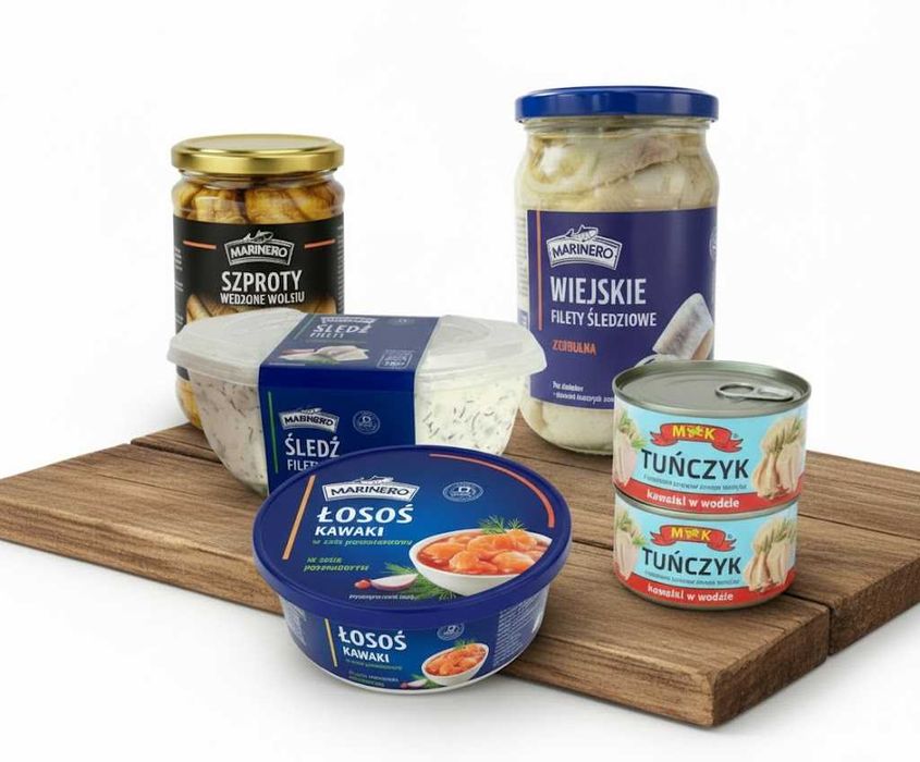 Європейські Консерви: Тунець, Лосось, Шпроти та Оселедець