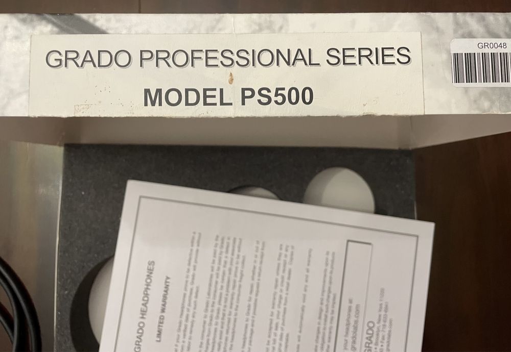 Auscultadores Grado Professional series PS500