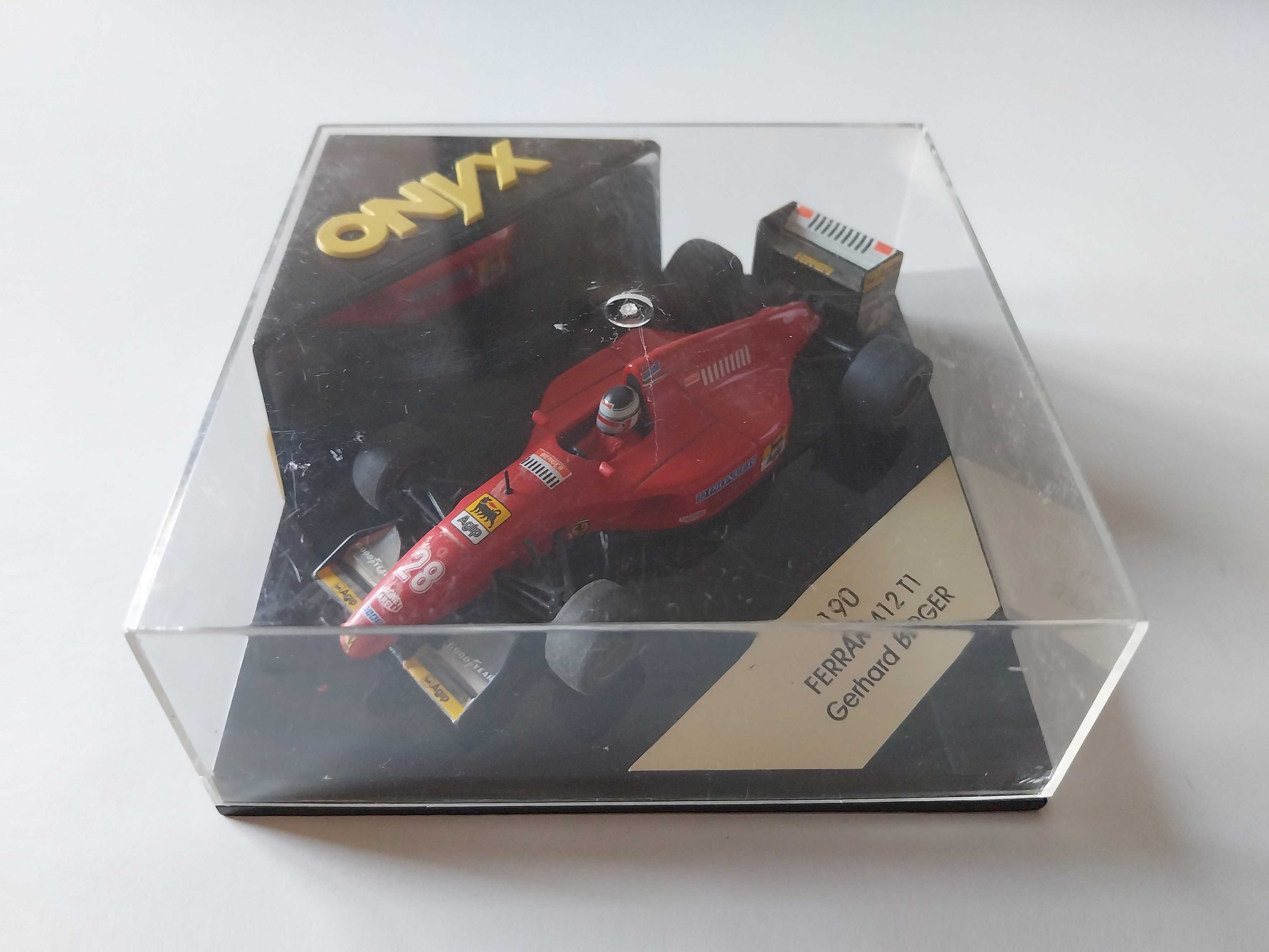 miniatura 1/43 FERRARI 412-T1 Gerhard Berger (1994) | ediçao Onyx