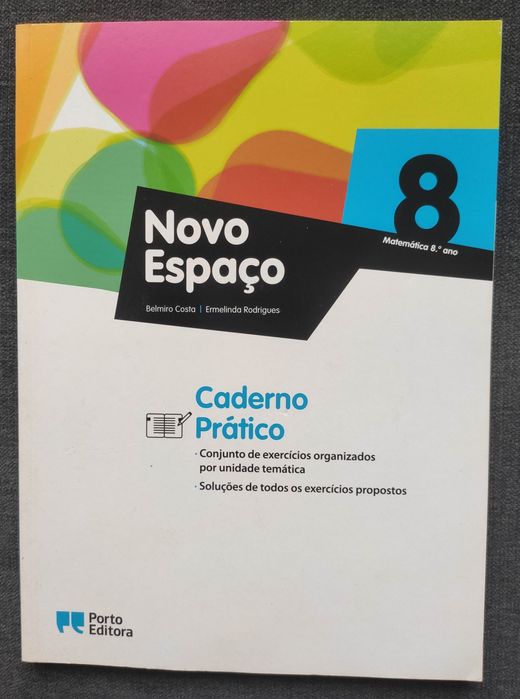 Novo Espaço 8 - Caderno de Actividades Matemática