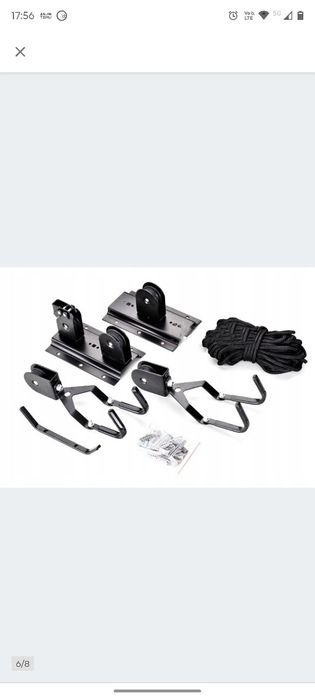 Uchwyt na rowery winda 2 Sztuki