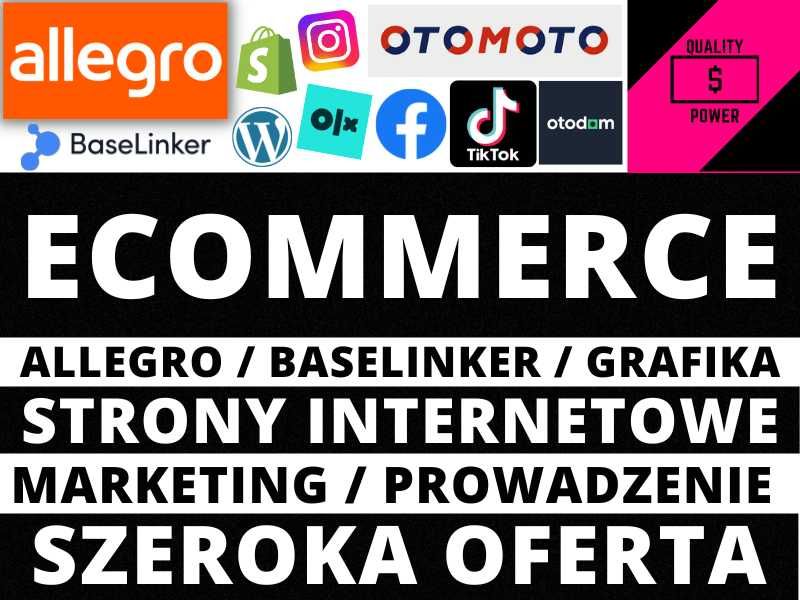 Strony Internetowe Google Reklama Marketing Allegro Grafika Wizytówka