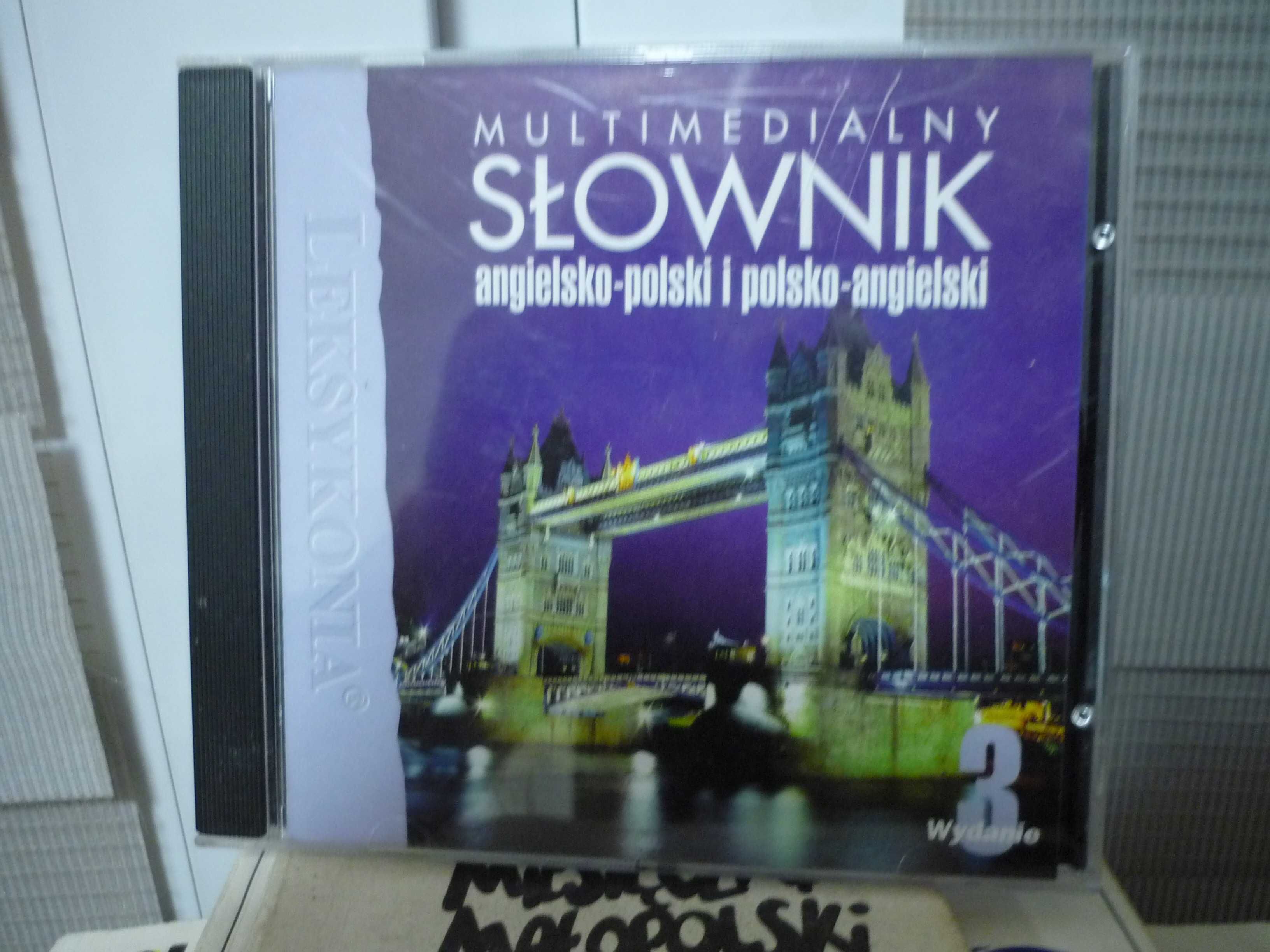 Multimedialny słownik angielsko-polski i polsko-angielski , CD