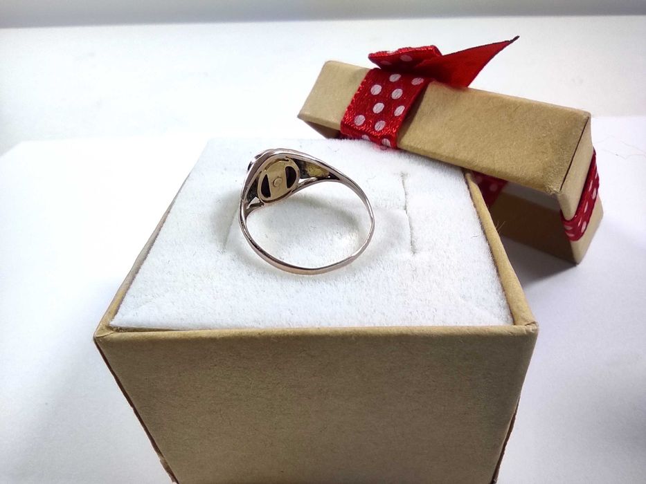 Zjawiskowy Pierścionek roz. 10 ZE ZŁOTA PR.585 Loombard Lubawa Lombard