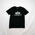 NOWY Alpha Industries logo t-shirt L