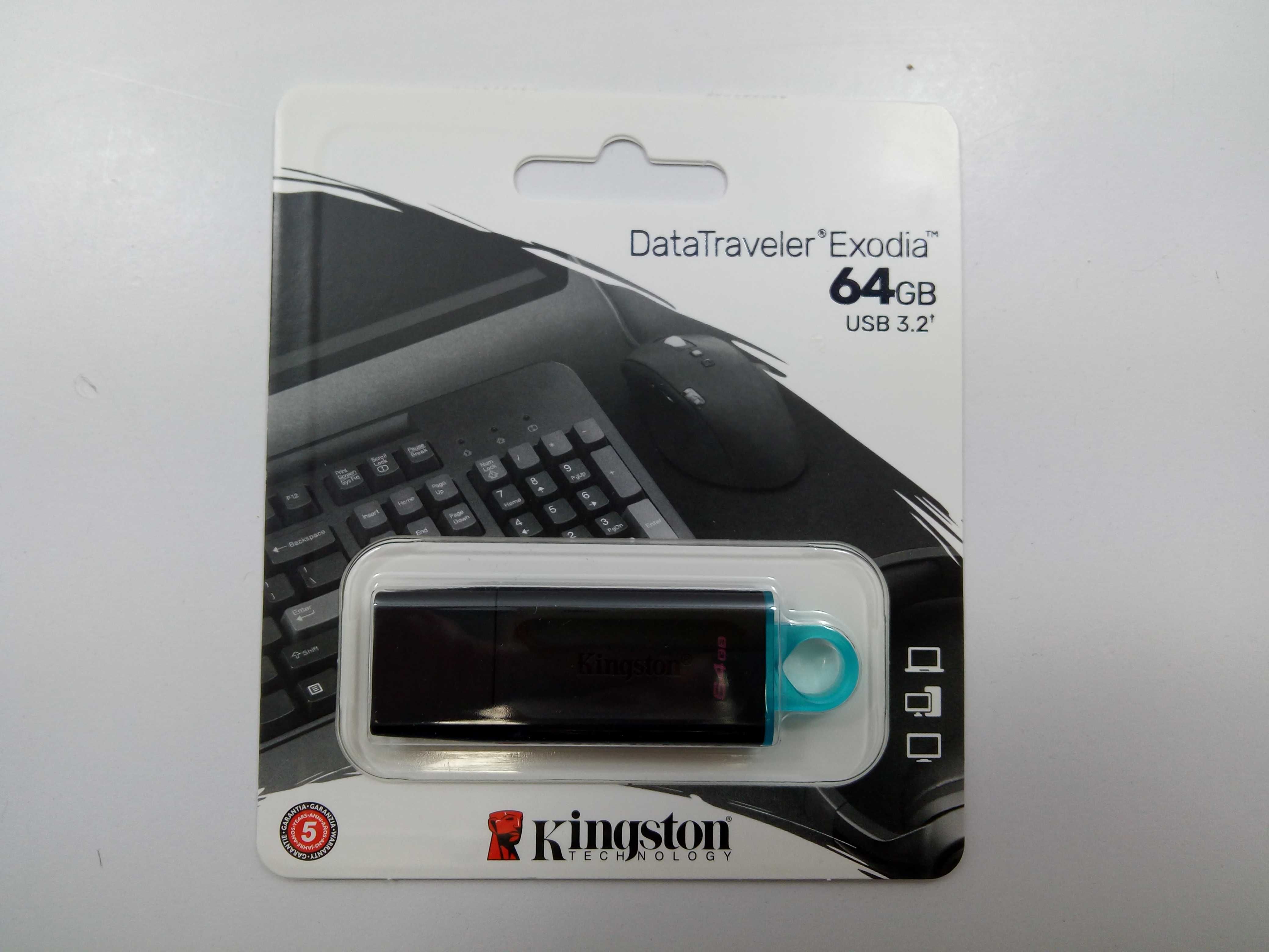 Pendrive Kingston DataTraveler Exodia 64GB USB 3.2 Gen 1 FV