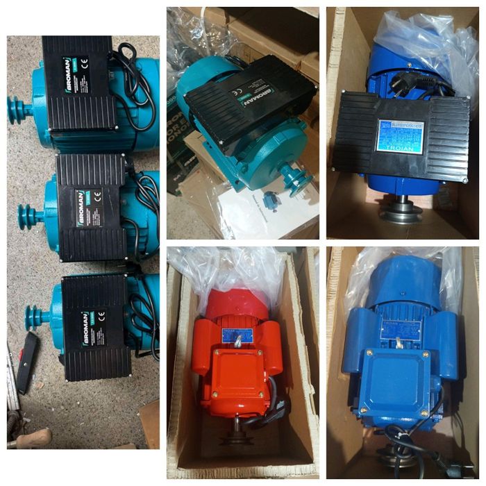 Электродвигатель однофазный, електродвигун, електромотор, 3 кВт, 4 квт