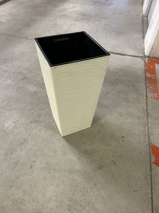 Donica biala 80cm wysokosci, 40x40cm,Kraków