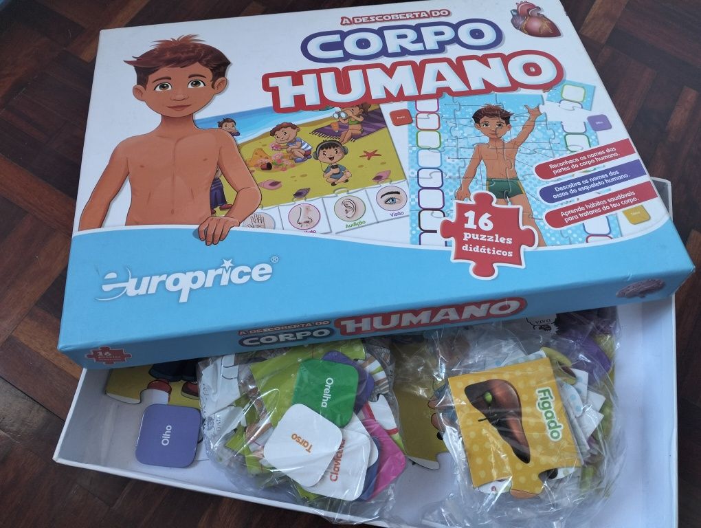 Jogo Tabuleiro Corpo Humano