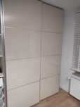 Panele do szafy pax Ikea 75x236 połysk jasnobeżowy