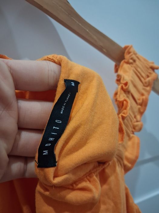 Mohito top pomarańczowy damski M