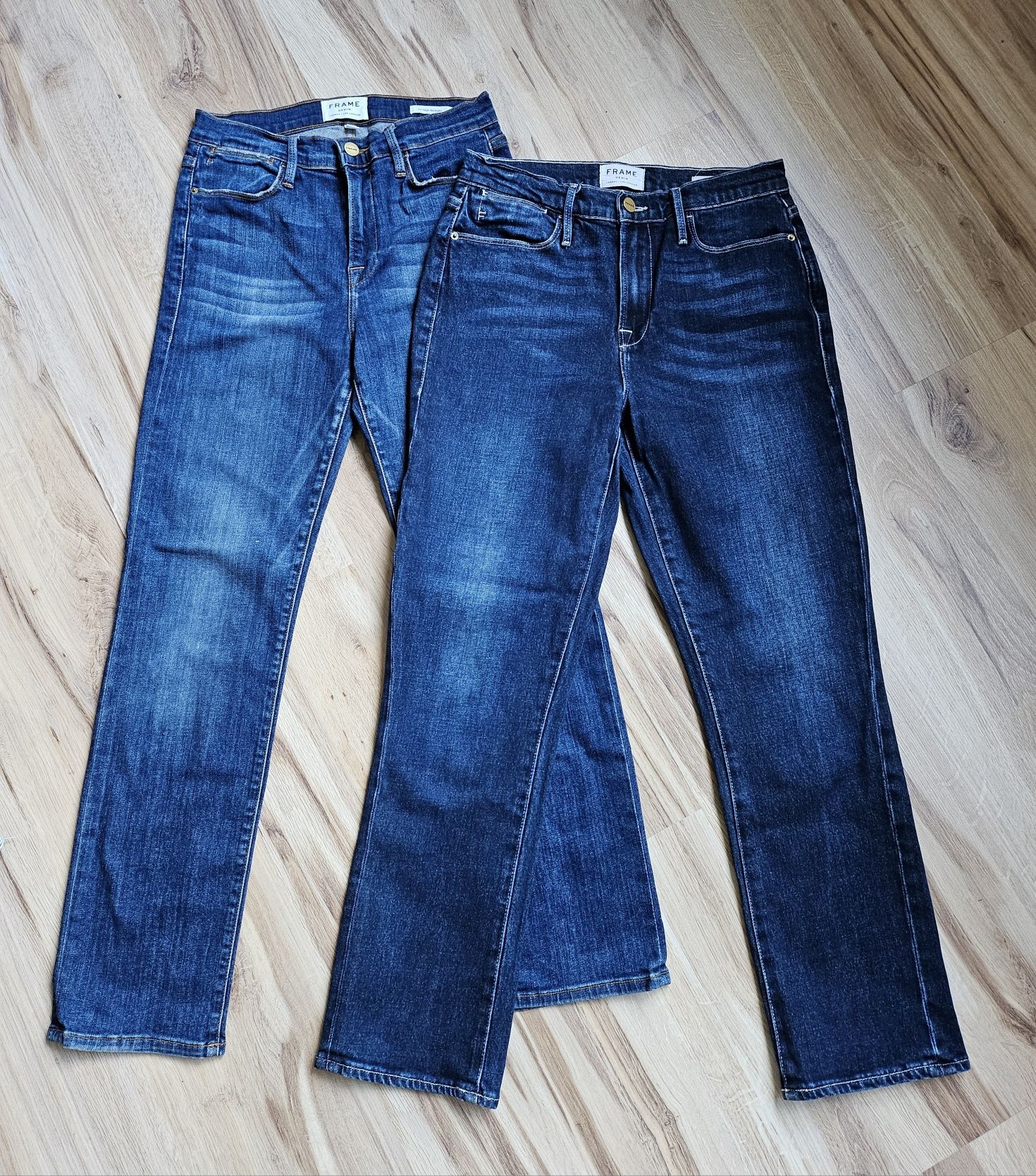zestaw 8 par spodni typu  jeans + piękny gratis