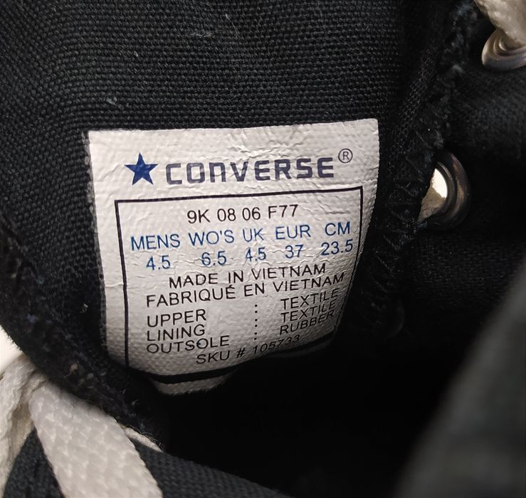 Оригінальні Converse Chuck Taylor all star 37-37,5 р