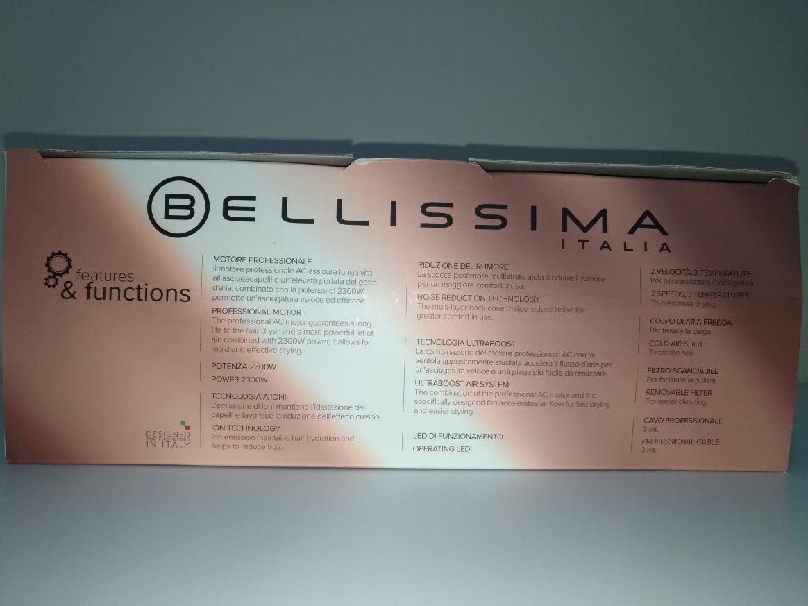 Secador Bellissima Ceramic 2300W