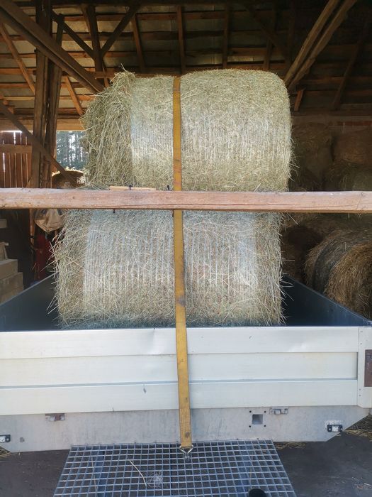 Siano, słoma bele 120/120 Transport, suche