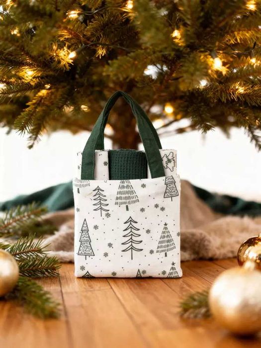 Ściereczka bawełniana komplet 3 pak prezent świąteczny