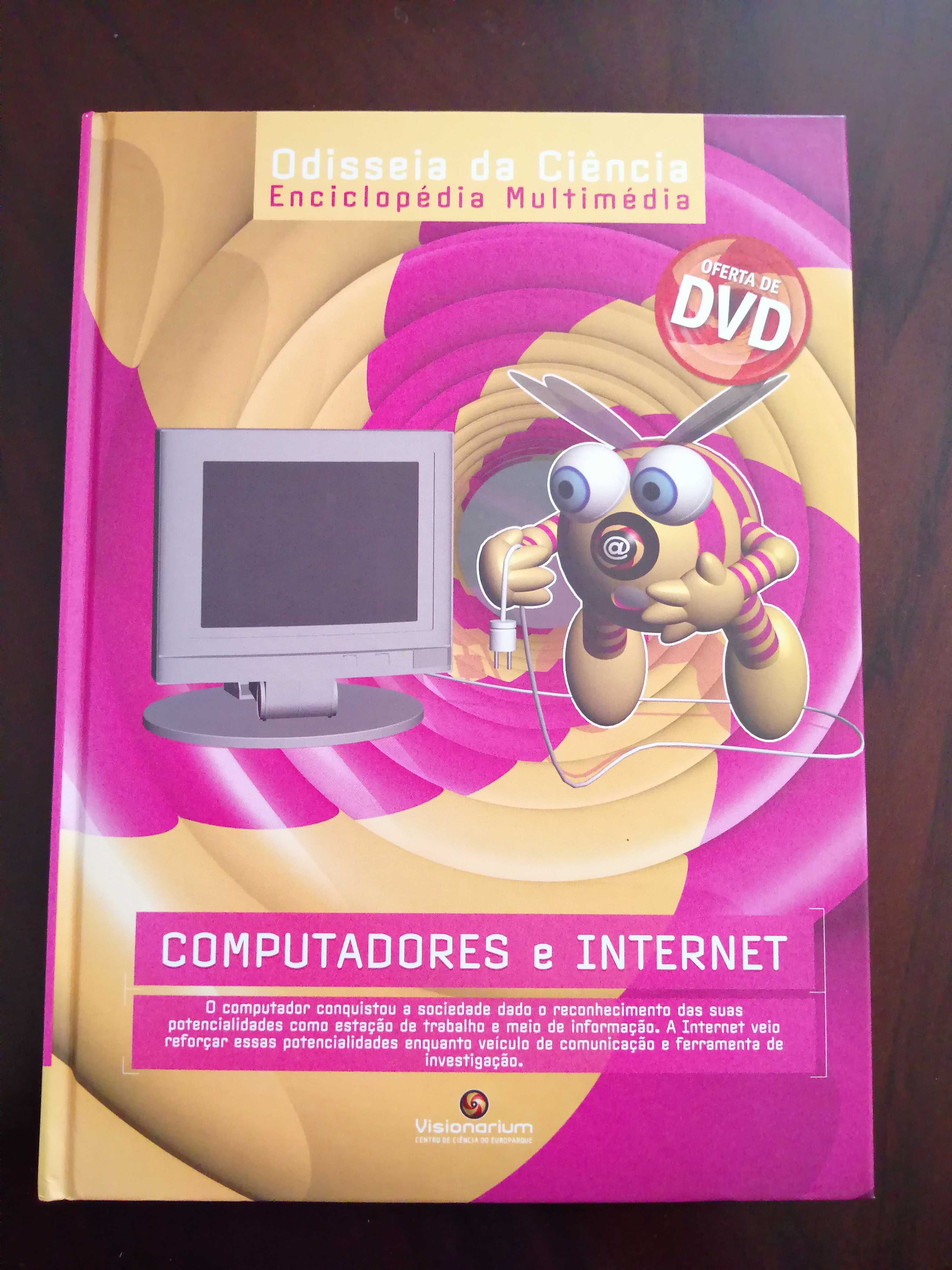 Livro pedagógico + DVD "Computadores e Internet" (V 6)