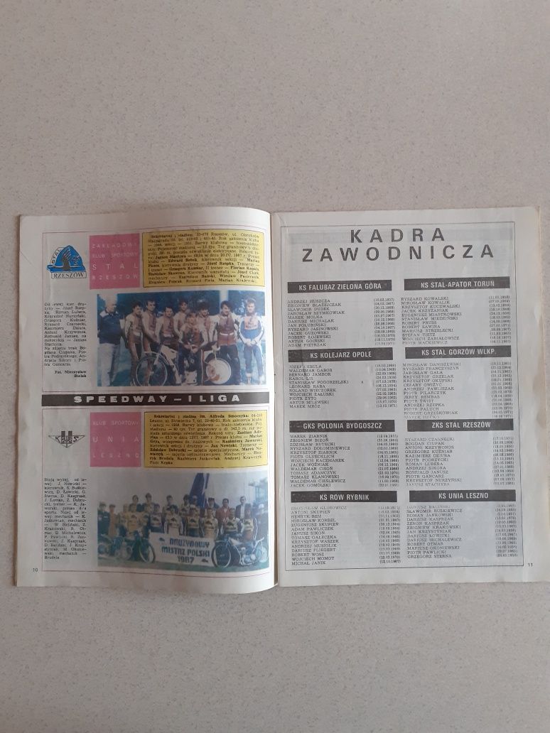 Żużel Speedway - Tempo Wydanie Specjalne 1988 r.