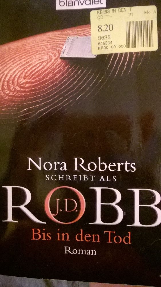 Nora Roberts ROBB Bis in den Tod w języku niemieckim niemiecki