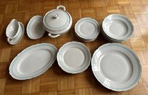 Zestaw obiadowy porcelana Ćmielów