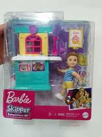 Barbie Skipper kuchnia z lalką