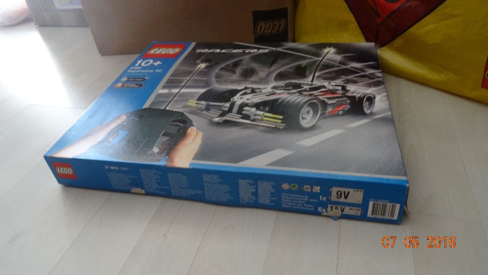 Lego Racers 8366 Supersonic RC samochód zdalnie sterowany UNIKAT 2003r