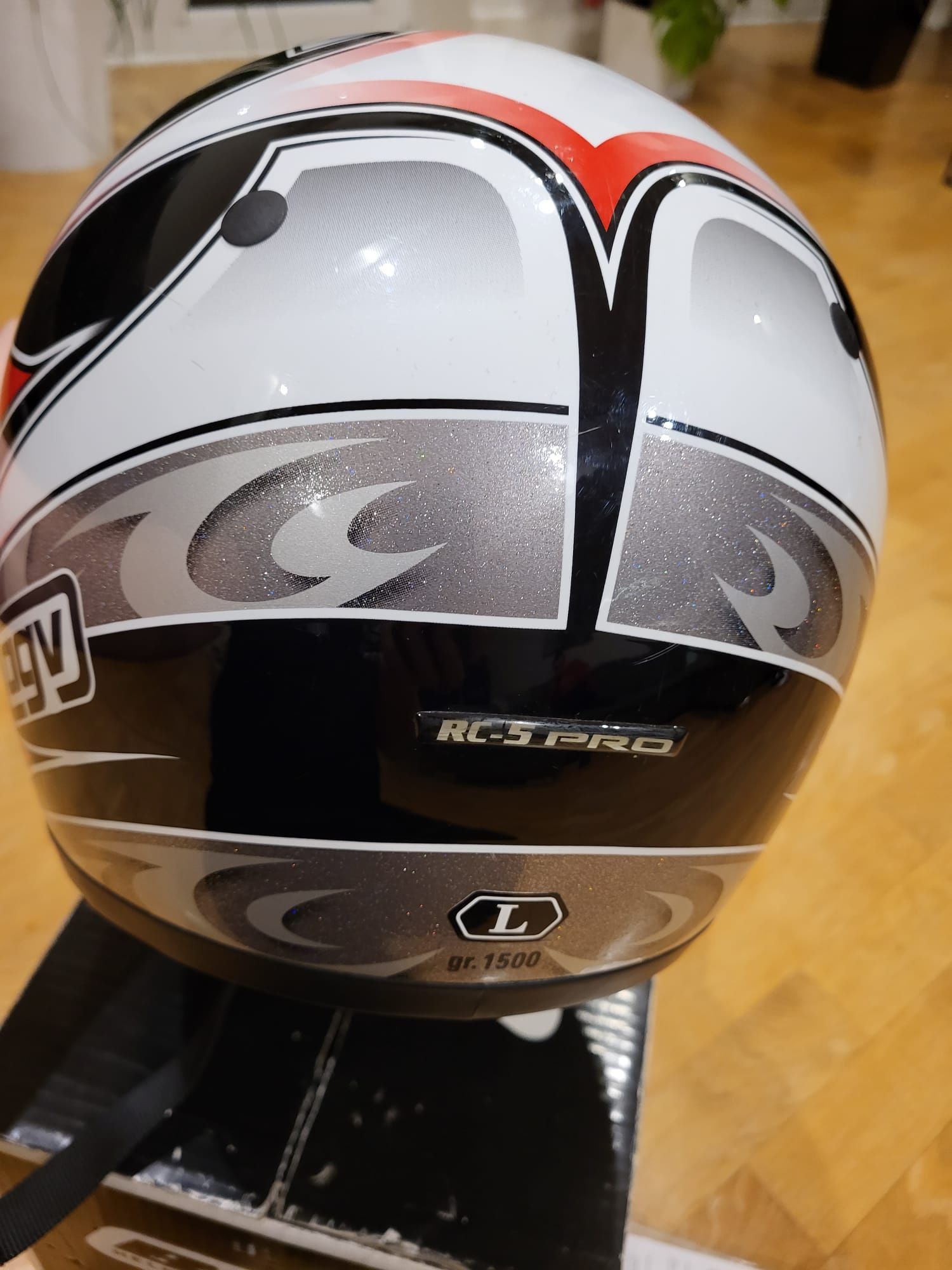 Kask Cross Quad  Agv RC 5 Pro L