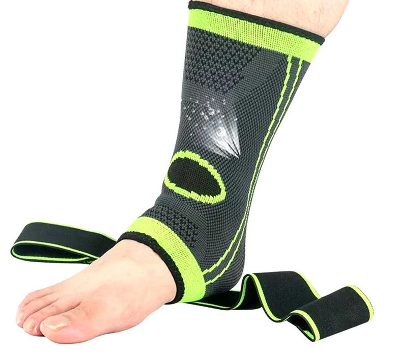 NEW Stabilizator stopy kostki orteza stawu skokowego opaska elastyczna