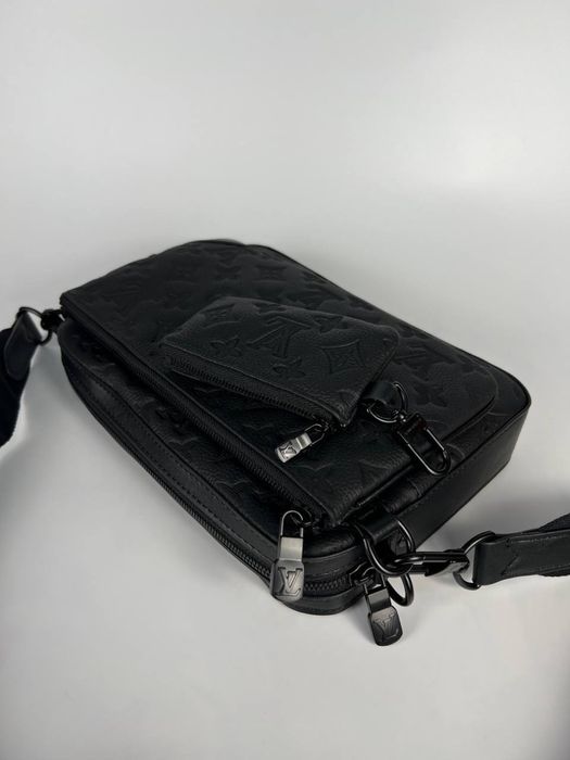 Мужская кожаная сумка ЛВ/Чоловіча шкіряна сумка louis vuitton шкіра