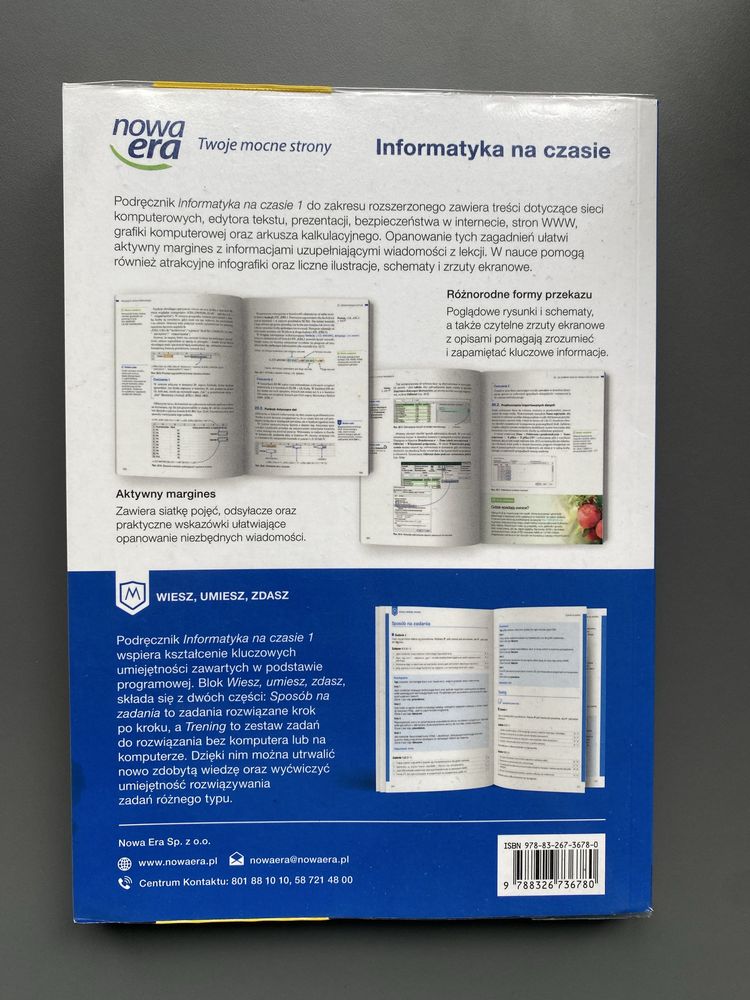 Informatyka na czasie 1 rozszerzenie nowa era