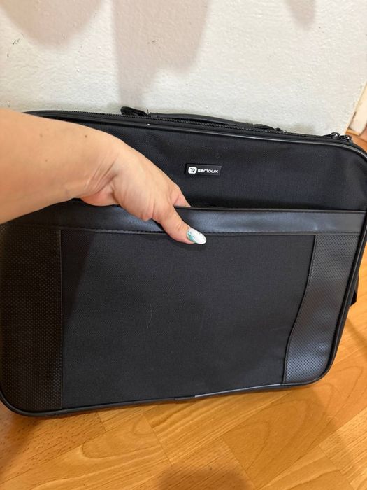 Сумка для ноутбуку на 15,6ʼʼ дюймів, на 39,5*29 см, металева фурнітура
