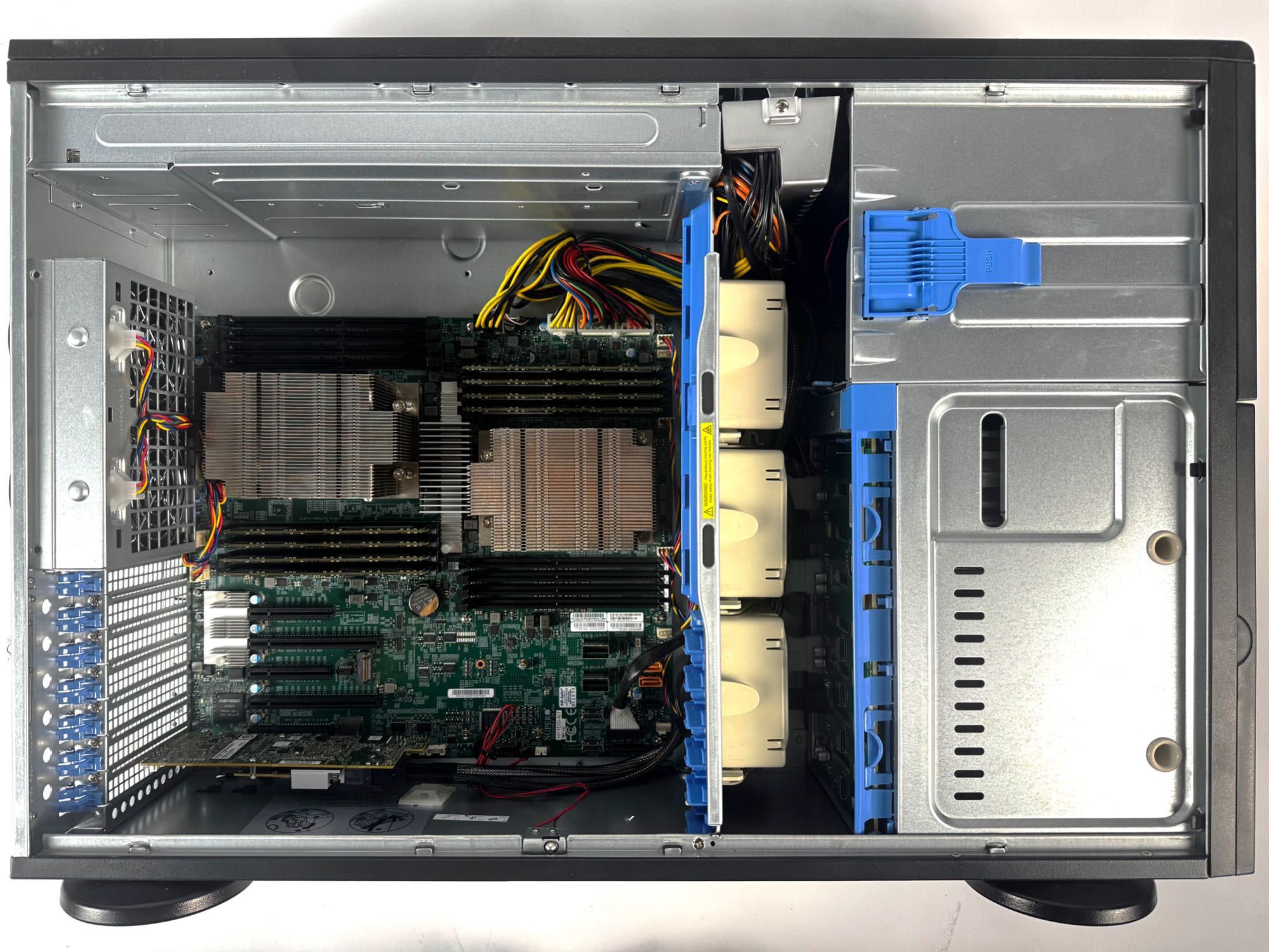 Сервер Supermicro 745-12 8LFF+NVMe/ H11DSi-NT/ 2x AMD EPYC 7532/ 256GB