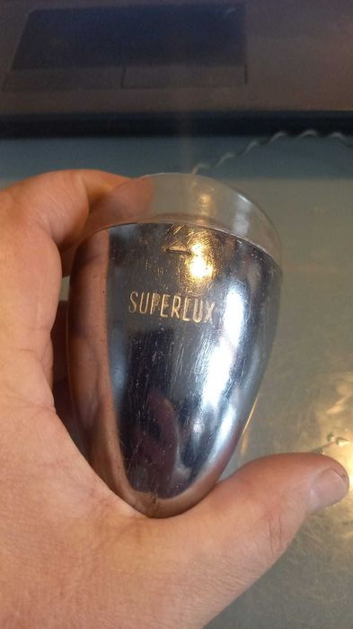 Stara lampa do roweru Superlux.