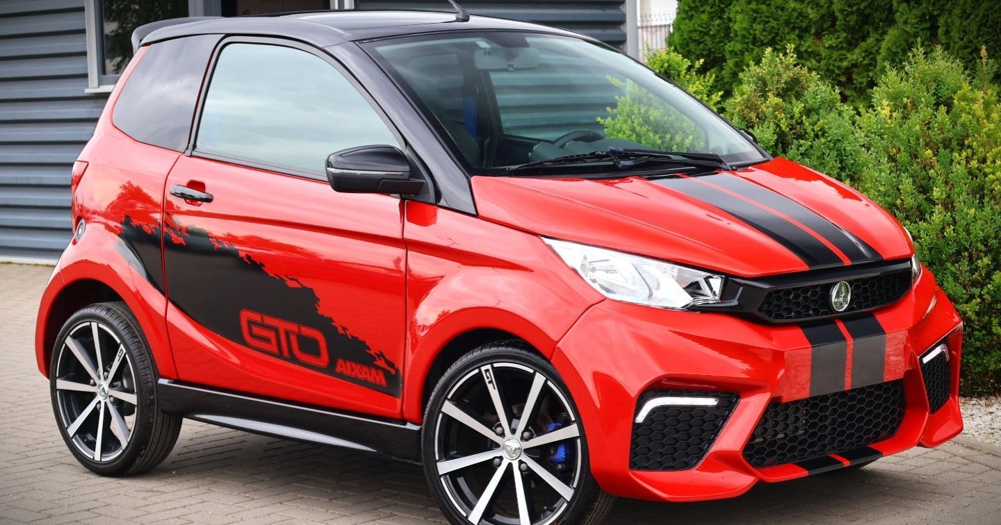 Aixam GTO (Nr.136) GTO Automat Kamera Elektryczne szyby Radio Skóry