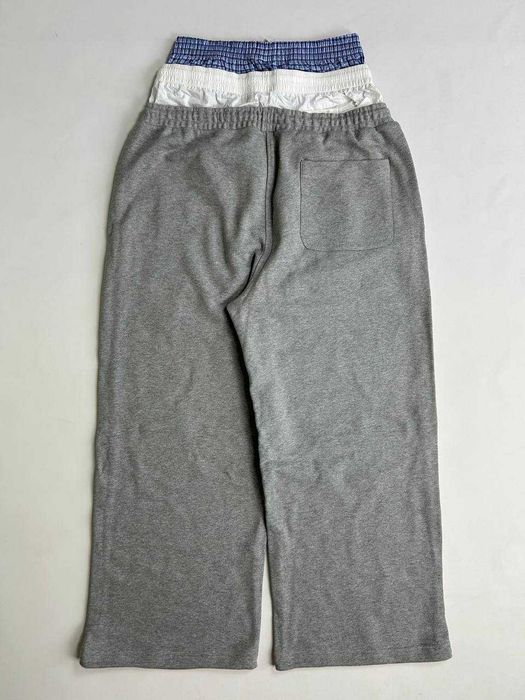Штани Project GR 3 пояса спортивки sweatpants opium сірі штаны серые M