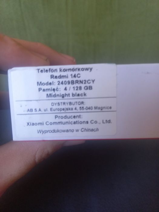 Xiaomi redmi 14c