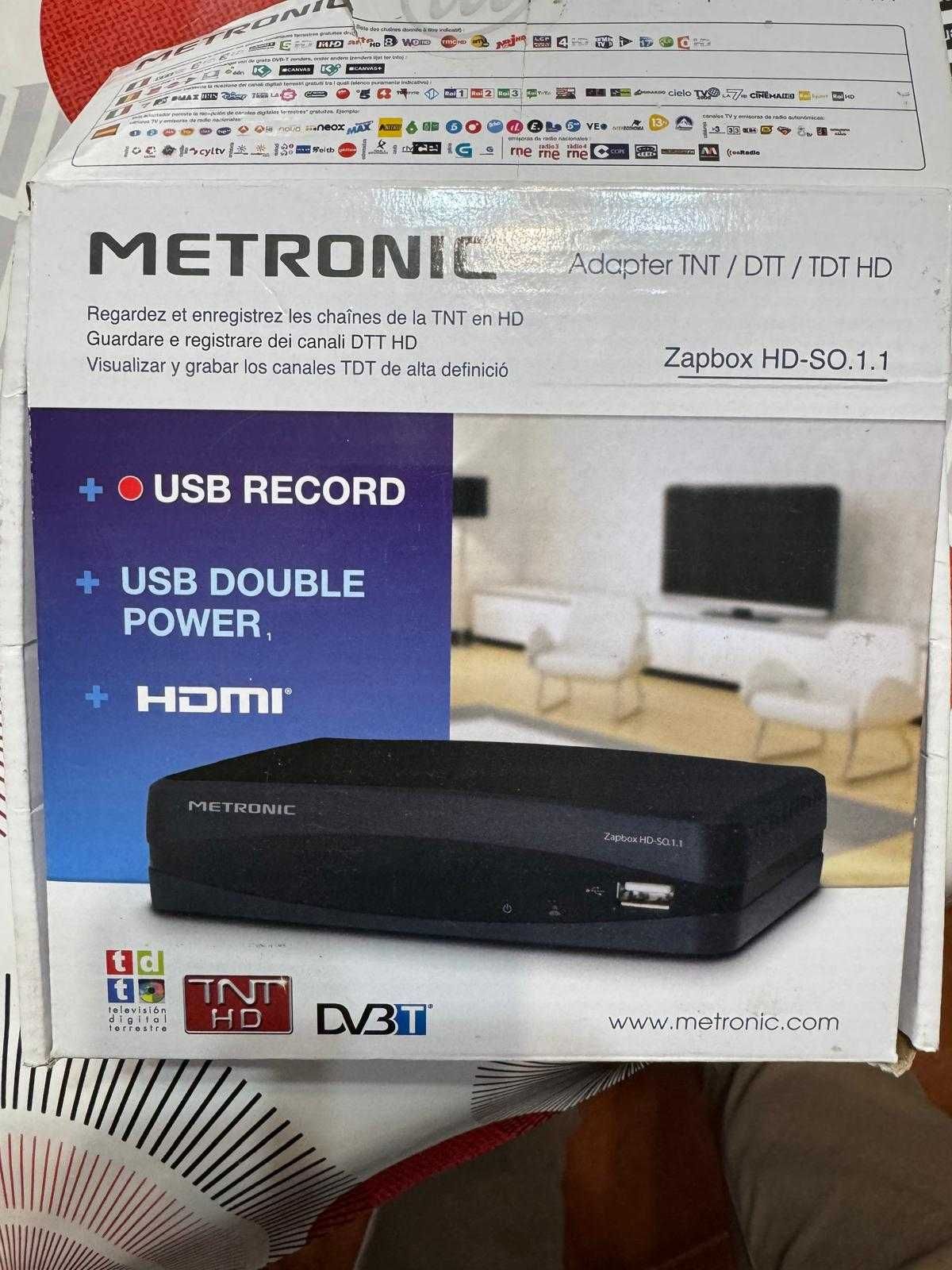 Adaptador TDT HD Metronic Zapbox HD-SO.1.1
