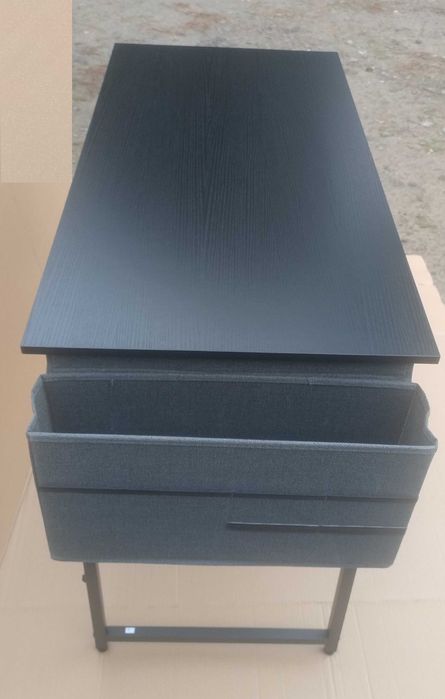 ODK Małe biurko czarne 100 × 48 × 74 cm