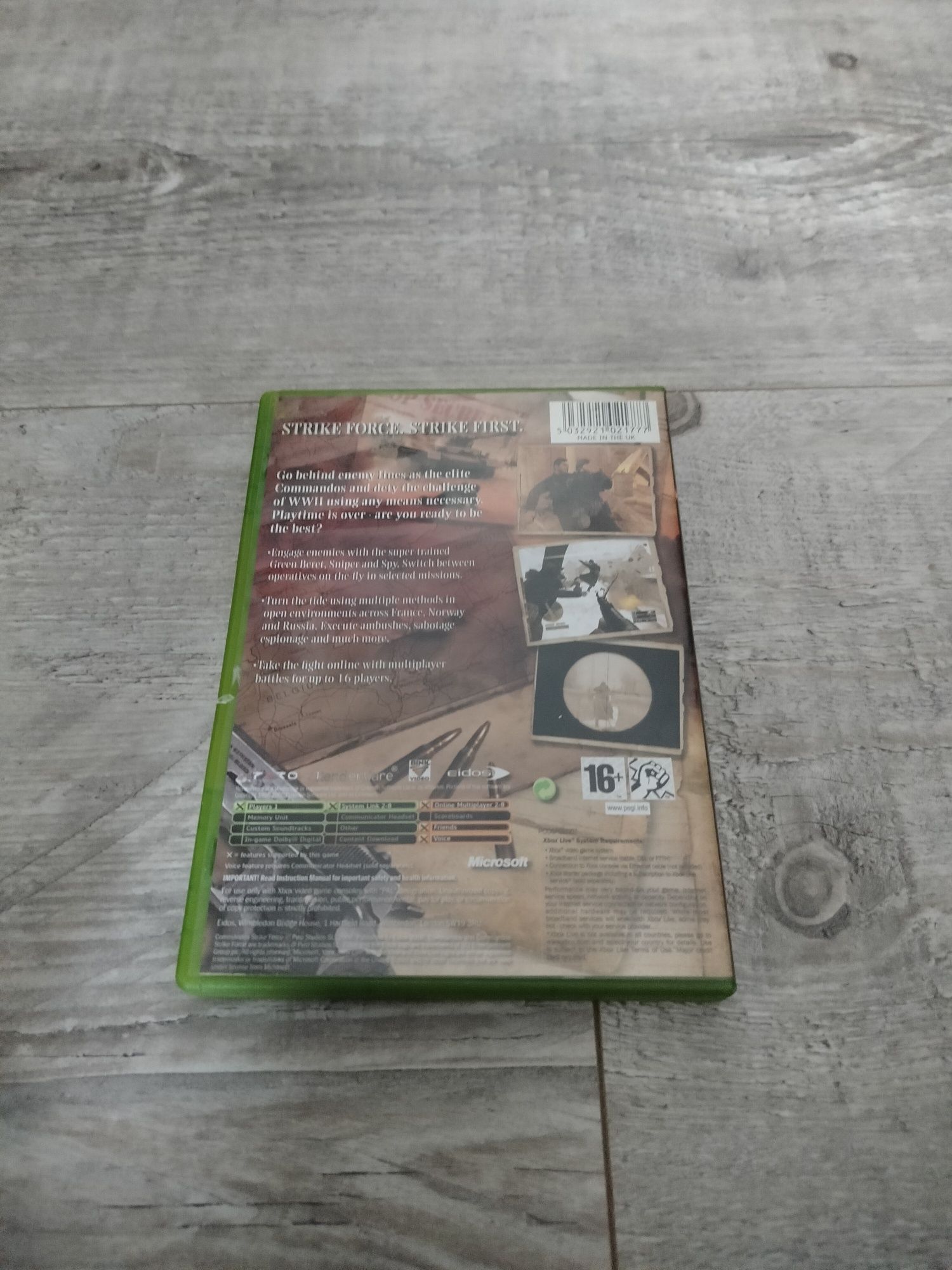 Gra commandos strike force Xbox classic