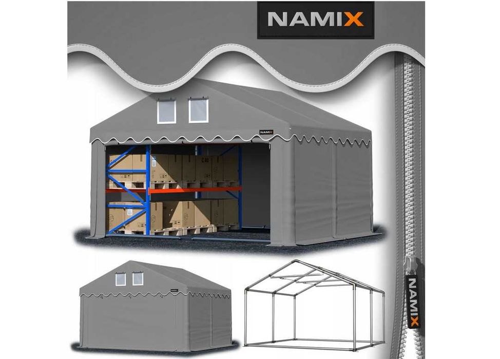 *** PROMOCJA *** Namiot GRAND 3x4m hala magazynowy WZMOCNIONY