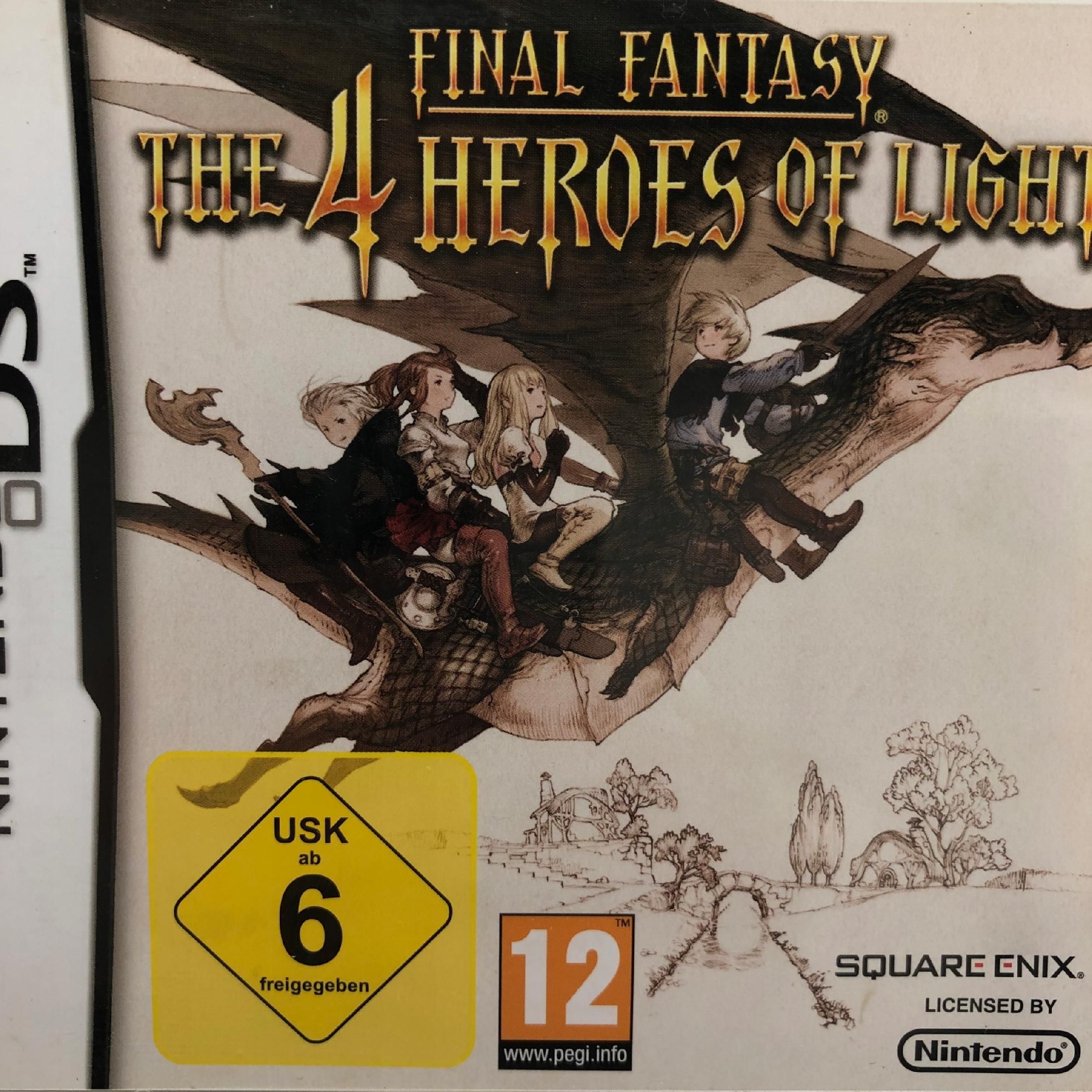 gra final fantasy: the 4 heroes of light nintendo ds