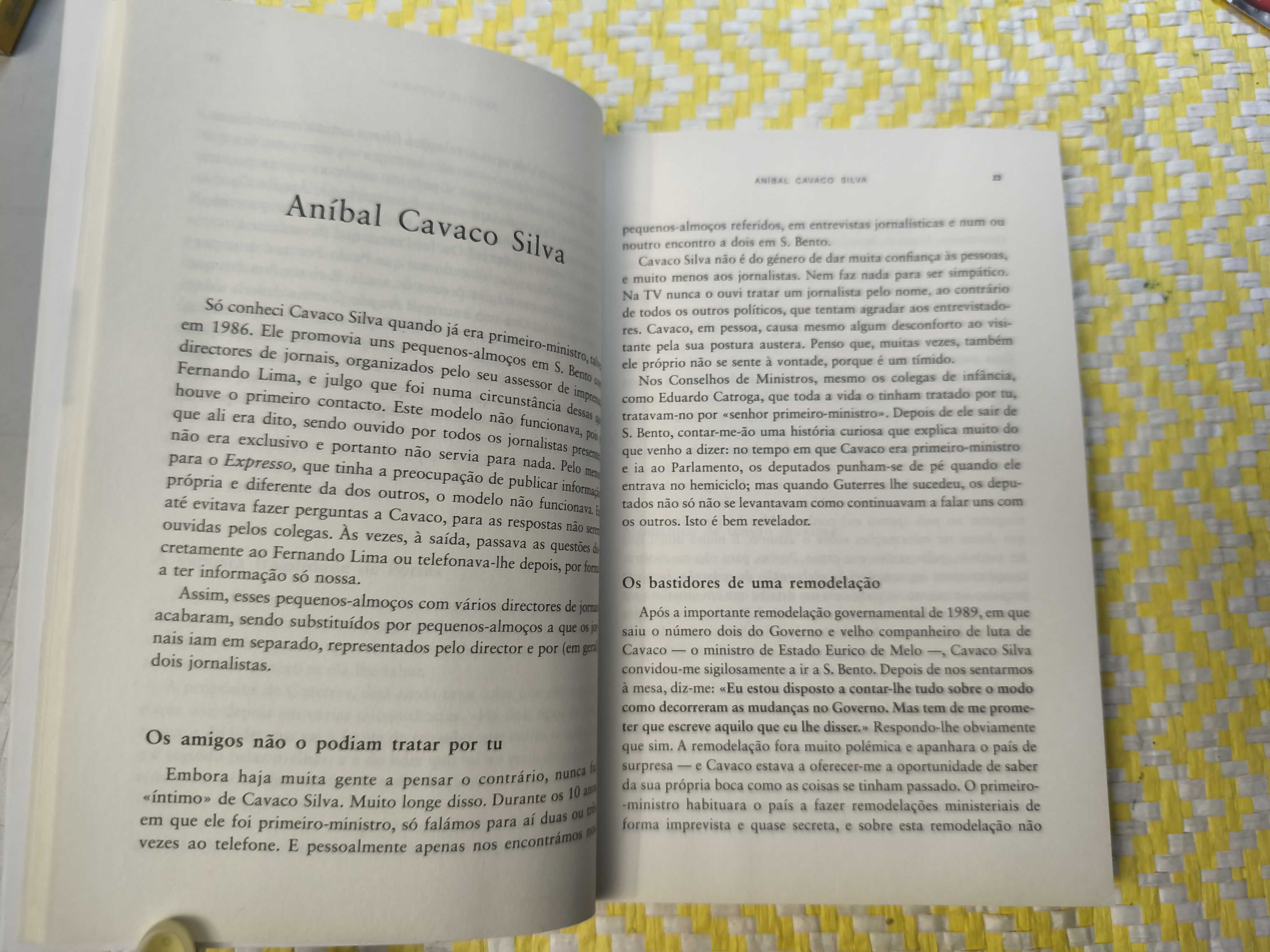 Eu e os políticos –
José António Saraiva