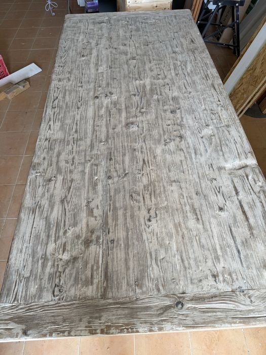 Mesa madeira maciça 2,20x1,00
