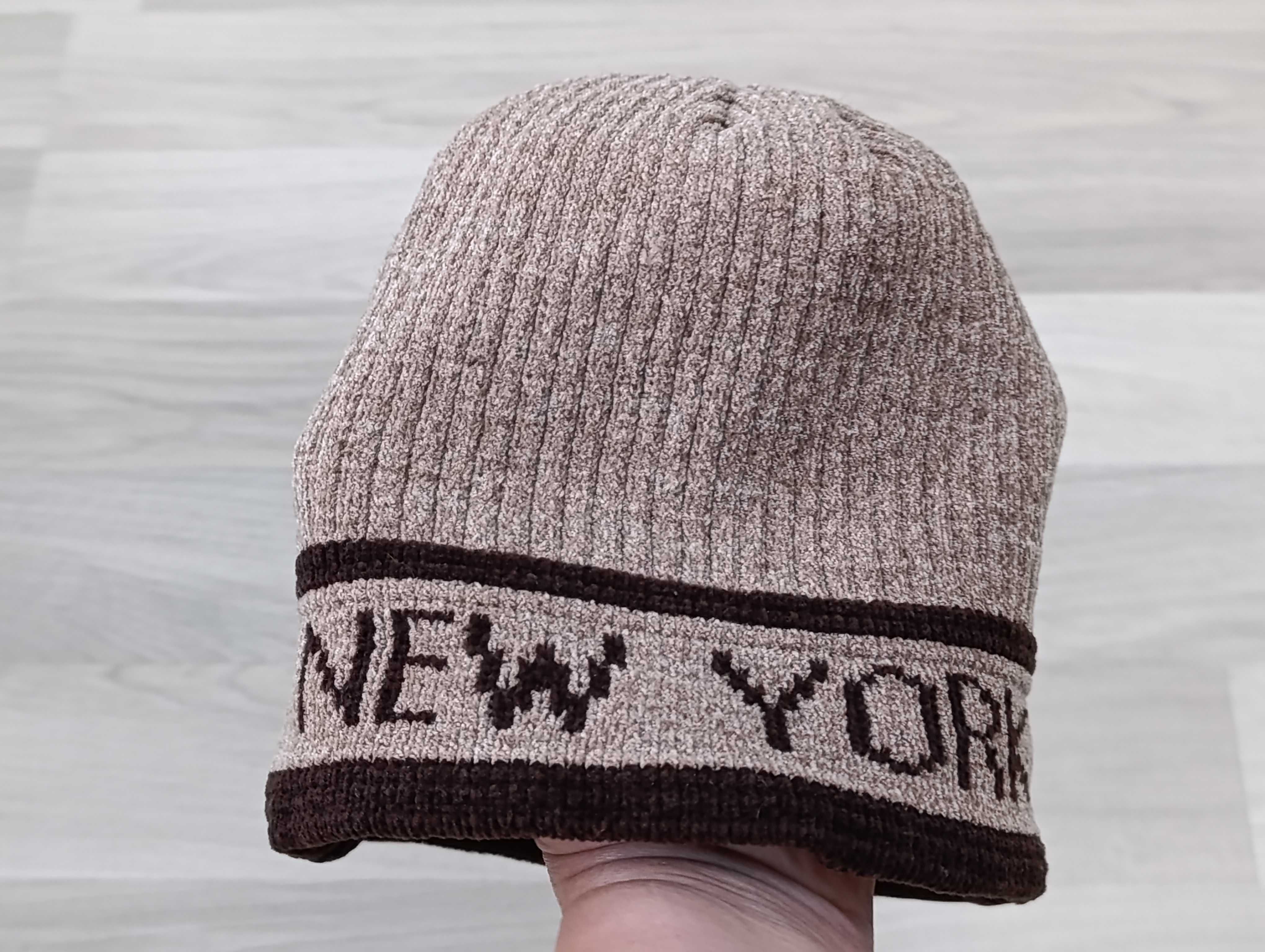 Шапка зимова чоловіча NEW YORK розмір 55-58