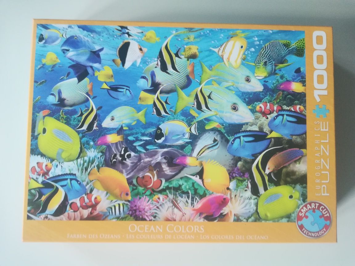 Puzzle 1000 Eurographics Kolory Oceanu